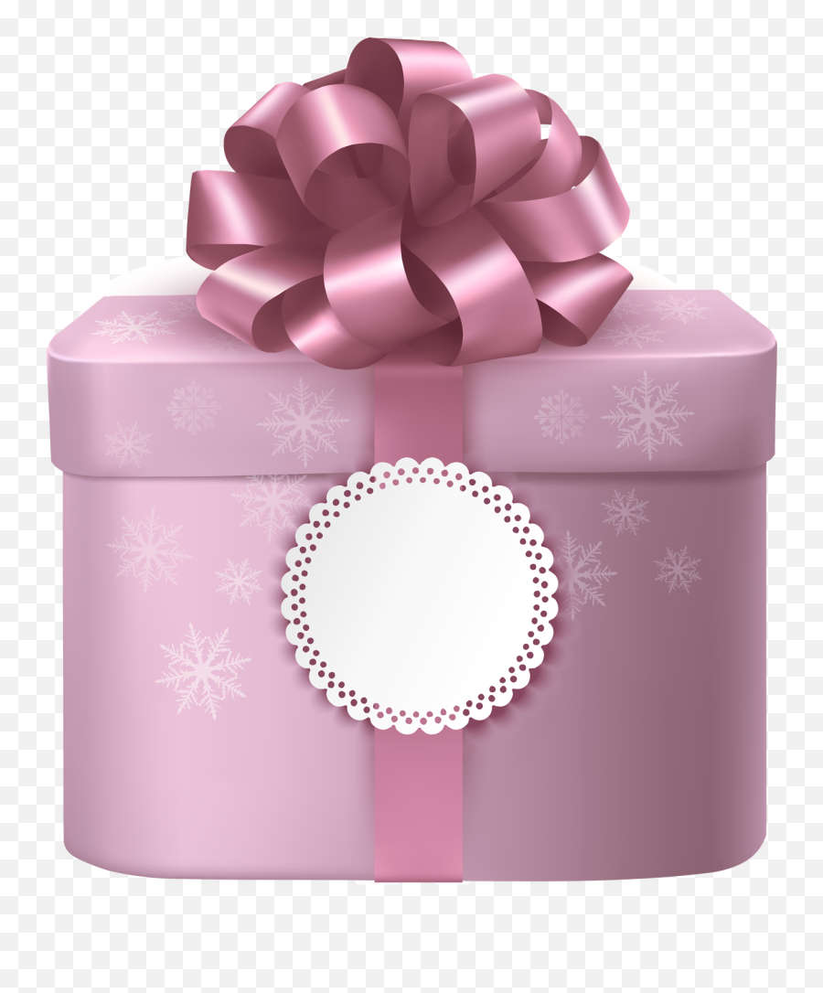 Box Clipart Cute - Pink Gift Box Png Transparent Cartoon Png Box Gift Cute Emoji,Gift Box Clipart