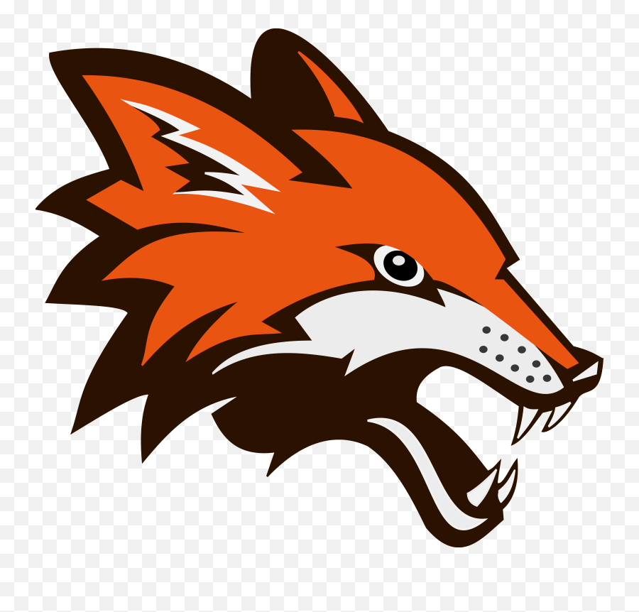 Fighting Head Fox Logo Png Transparent Images U2013 Free Png - Fort Sumner Foxes Emoji,Fox Logo