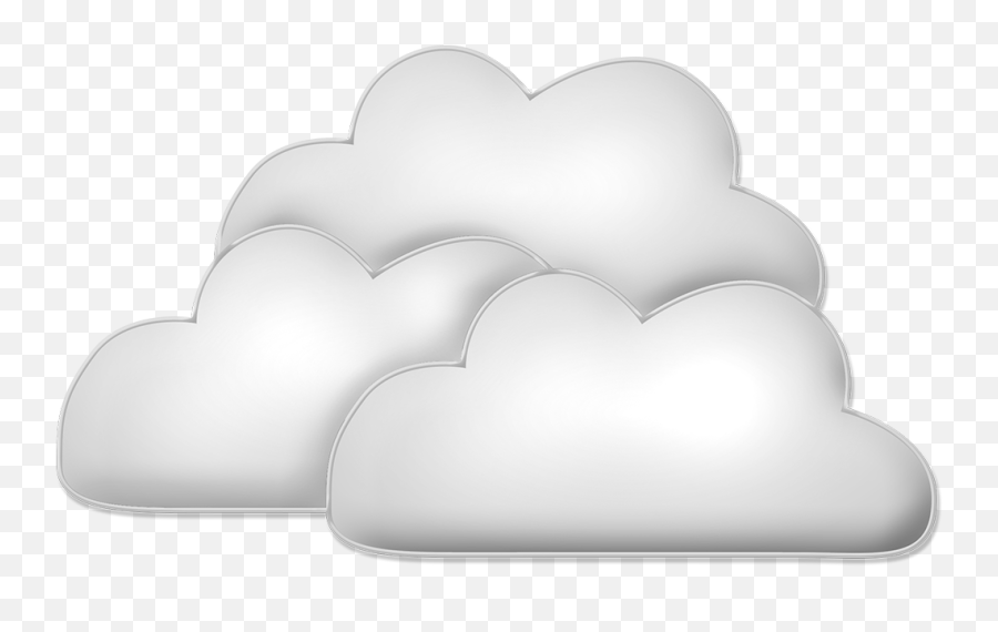 Cloud Icon Png Transparent - Cloud Icon In Various Sizes Png Clipart Transparent Clouds Icon Transparent Background Emoji,Clouds Transparent