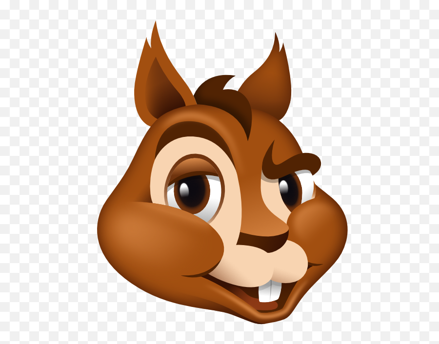 Nutty Squirrel Logoillo On Behance Emoji,Squirrel Logo