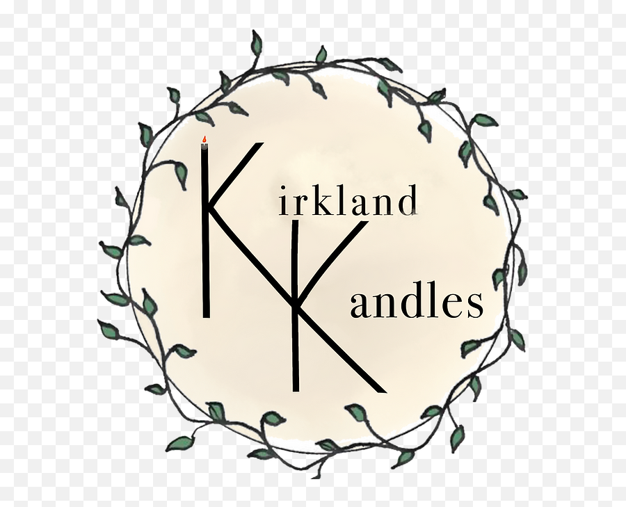 Candle Buisness Kirkland Kandles Emoji,Hand Drawn Logo