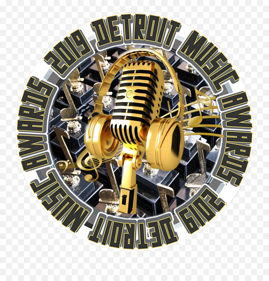 The Detroit Music Awards Celebration Comes To The Fillmore Emoji,Gold Music Notes Png