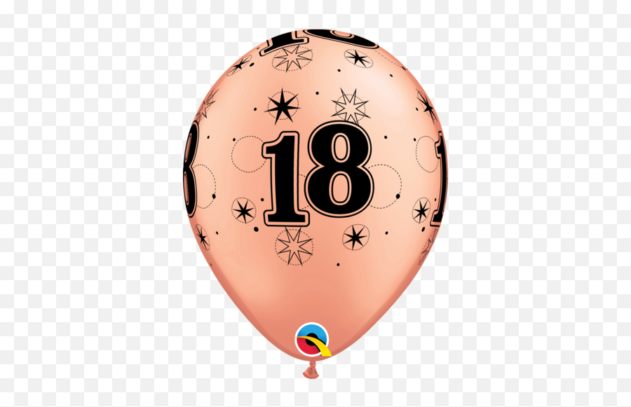 45cm Round Foil 18th Birthday 26015 - Each Pkgd Special Emoji,40th Birthday Clipart