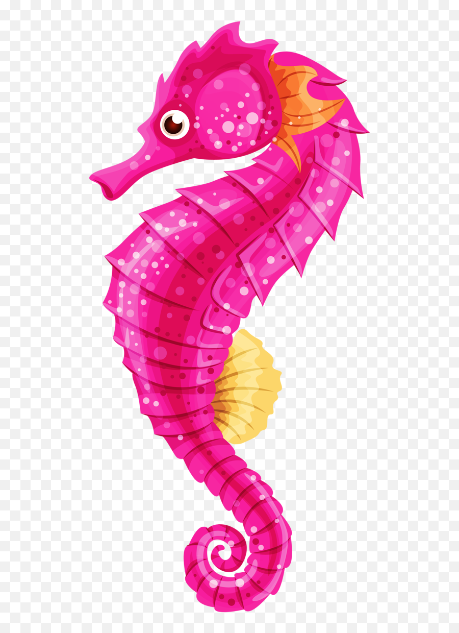 Mermaid Clipart Seahorse Mermaid - Pink Seahorse Clipart Emoji,Seahorse Clipart