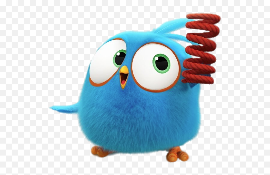 Check Out This Transparent Angry Bird Blue With Spring Png Image Emoji,Angry Bird Clipart