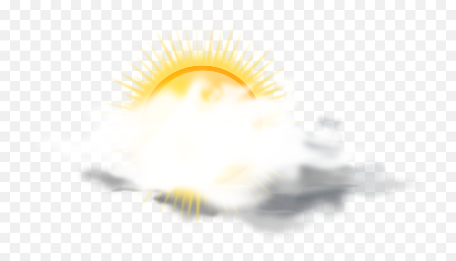 Free Clipart Weather Icon - Cloudy Gnokii Emoji,Partly Cloudy Clipart