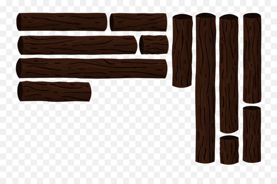 Log Sprite Sheet Clipart Png Download - Wood Log Sprite Log Sprite Sheet Emoji,Log Clipart