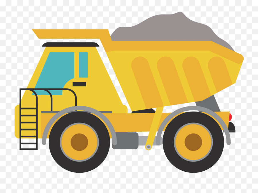 Dump Truck Icon Png Transparent - Synthetic Rubber Emoji,Dump Truck Clipart