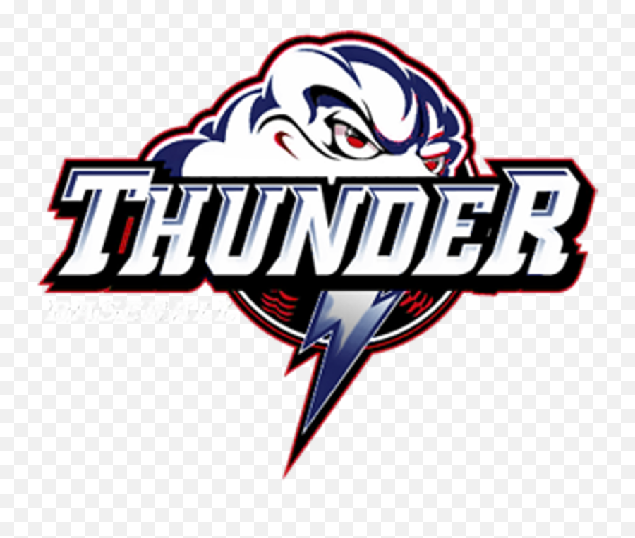 Download Thunder Logo Png - Indiana Thunder Baseball Logo Storm Emoji,Thunder Logo