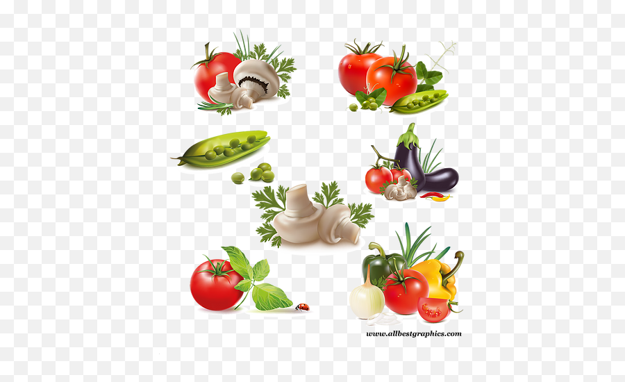 Fresh Farm Fruits U0026 Vegetables Png Clipart - Free Download Superfood Emoji,Healthy Food Clipart