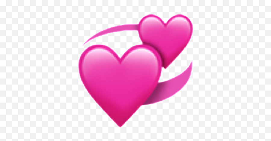 Emoji Hearts Png Emoji Hearts Png - Heart Apple Emoji Png,Pink Heart Png