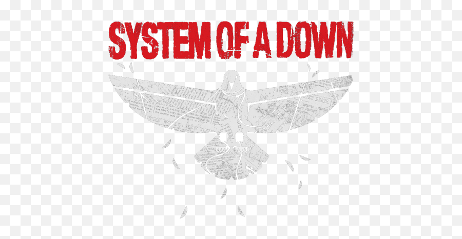Tricouri Si Bluze Cu System Of A Down - Bird Logo System Of A Down Emoji,System Of A Down Logo