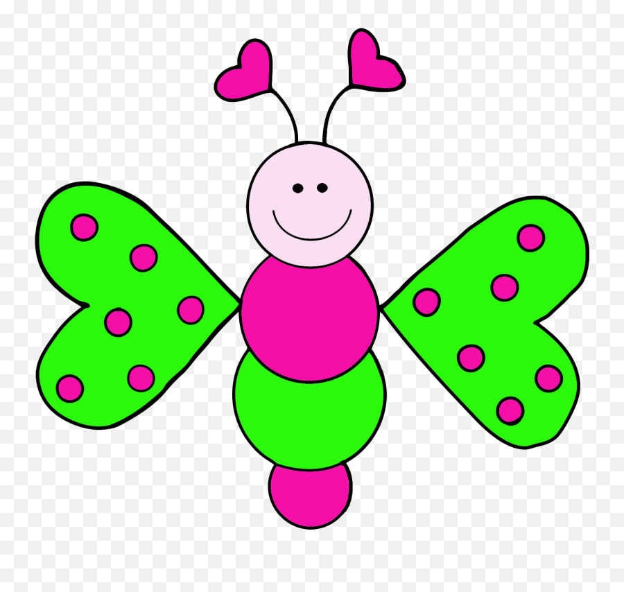 Butterfly Clipart Free Images 8 - Butterfly Kids Clipart Emoji,Butterfly Clipart