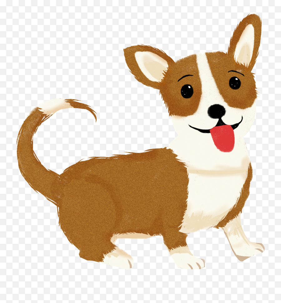 Cute Dog Clipart Transparent Png - Cartoon Emoji,Dog Clipart