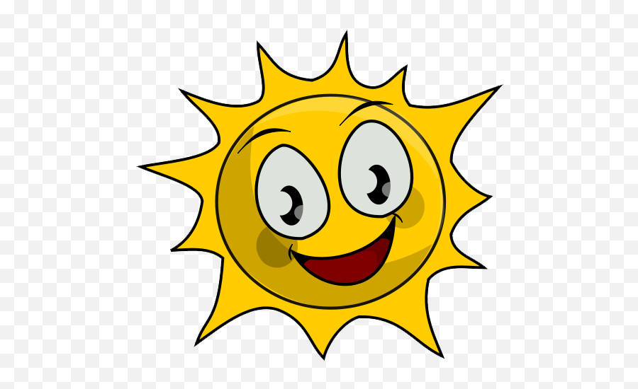 Free Smiling Sunshine Clipart Download Free Clip Art Free - Sunny Cartoon Clipart Emoji,Sunshine Clipart