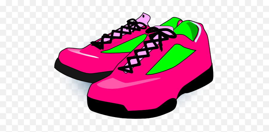 Download Cartoon Tennis Shoe Clipart - Tennis Shoes Clipart Emoji,Shoes Clipart