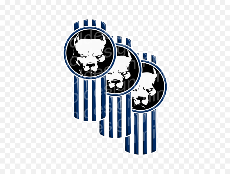 Pitbull Kenworth Emblem Skin 3 - Pitbull Emoji,Pitbull Logo