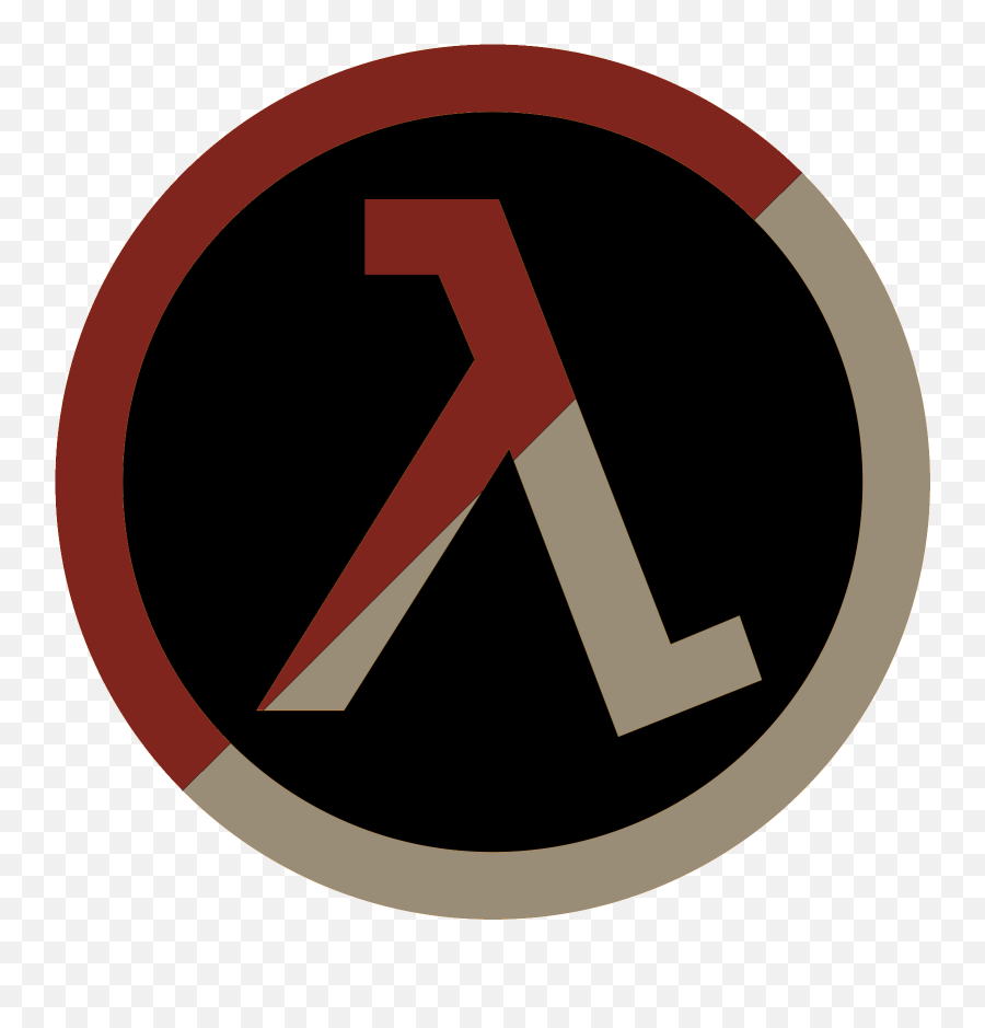 If Half - Lambda Symbol Half Life Emoji,Lambda Logo