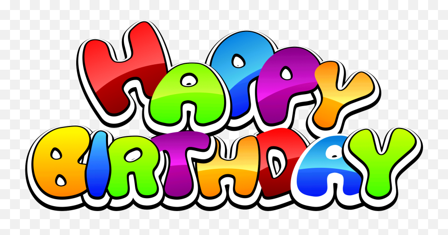 Belated Birthday Clipart 9 - Tulisan Happy Birthday Png Emoji,Birthday Clipart