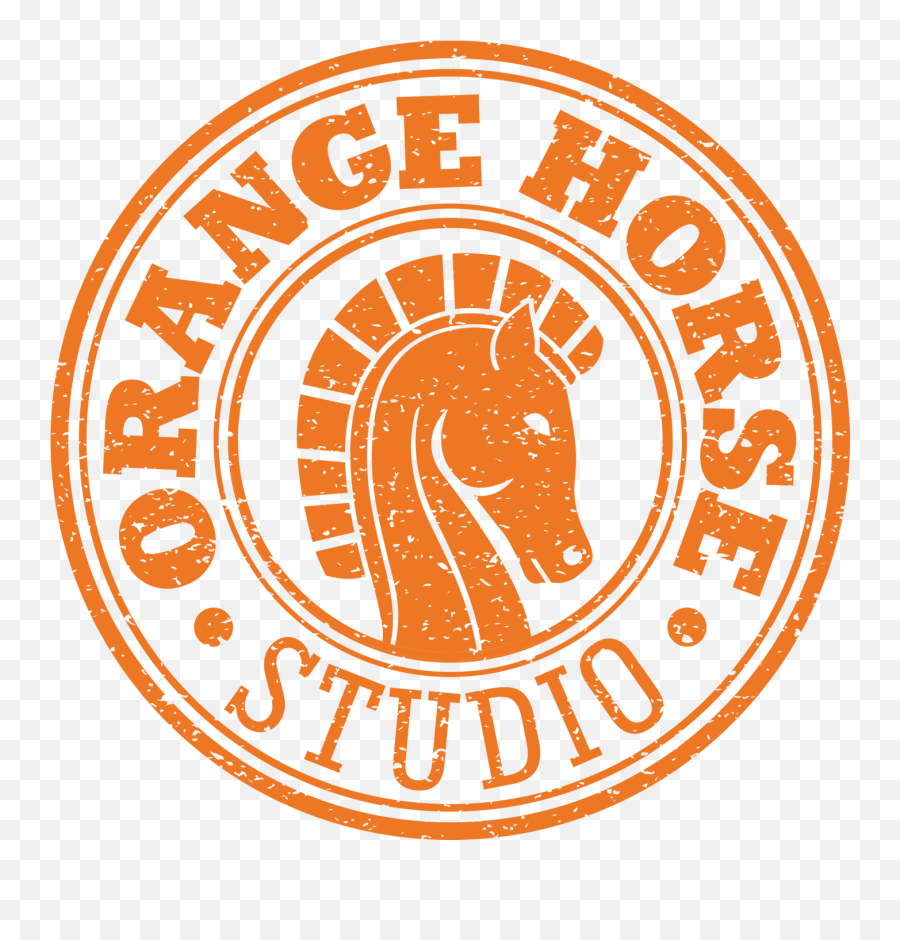 Orange Horse Logo - Language Emoji,Horse Logo