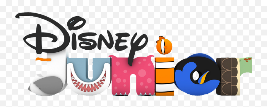 Disney Junior - Disney Junior Emoji,Finding Nemo Logo