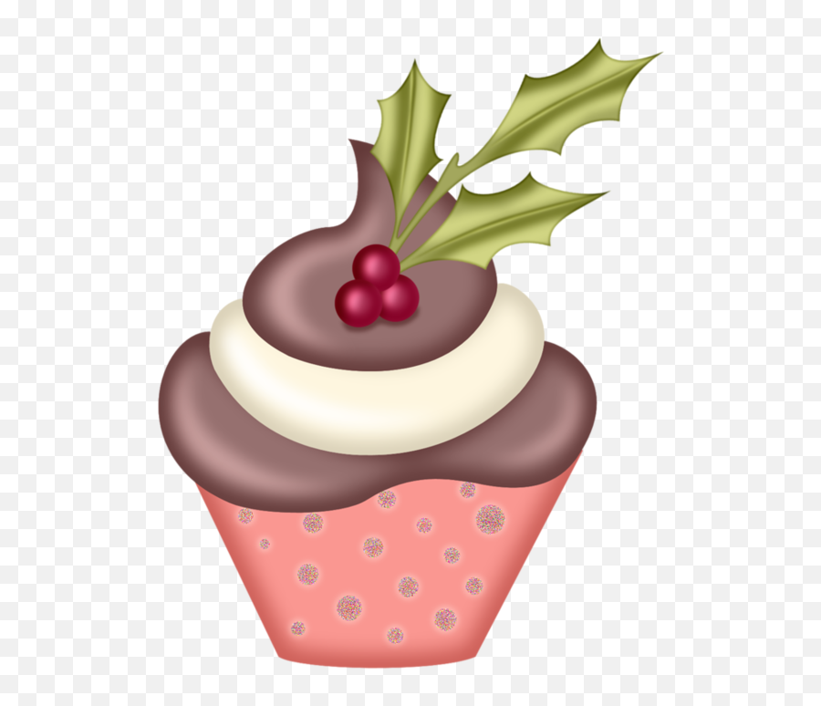 Holidays Clipart Cupcake - Cupcake Transparent Cartoon Baking Cup Emoji,Holiday Clipart