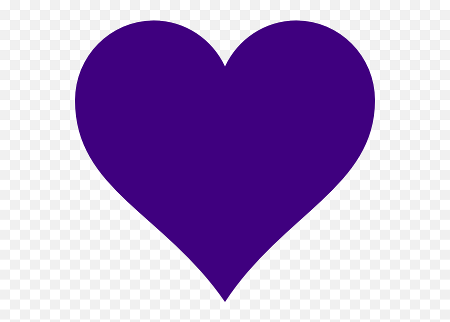 Bw Purple Heart Clipart - Purple Heart Clipart Emoji,Heart Image Clipart