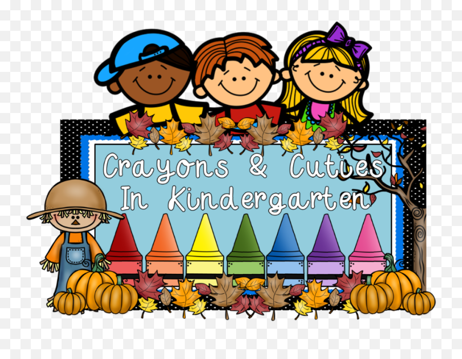 Crayons Cuties In Kindergarten - Kindergarten Clipart Full Kindergarten Emoji,Kindergarten Clipart