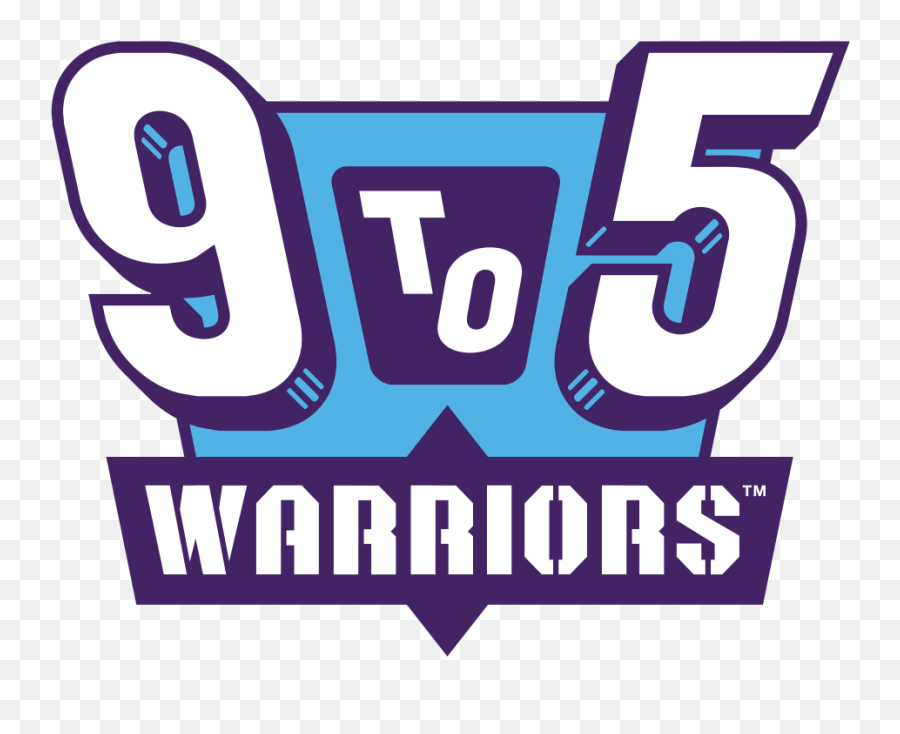 9 To 5 Warriors - When You Punch Out They Come Punching In Language Emoji,Punch Out Logo