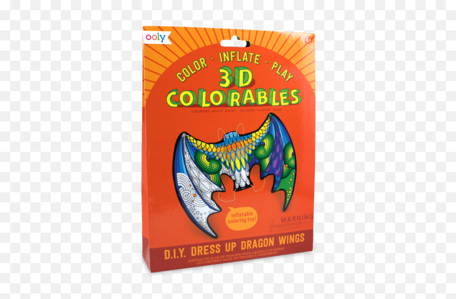 Ooly Dragon Wings Colorable - Coloring Emoji,Dragon Wings Png