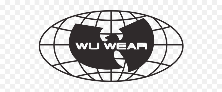 Wu Wear Globe Logo Full Size Png Download Seekpng - Wu Wear Logo Emoji,Globe Logo Png