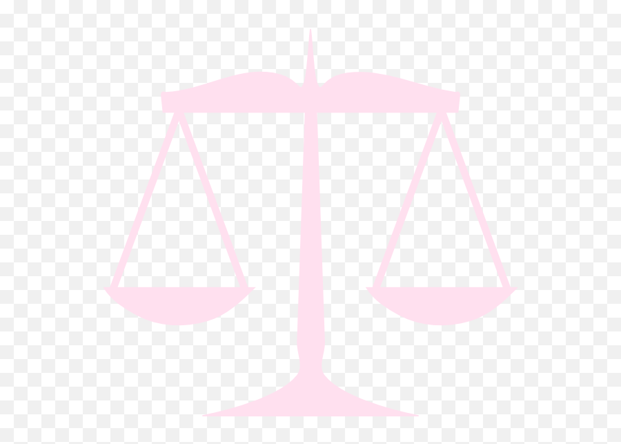 Scale Of Justice Pink Clipart Emoji,Justice Scale Png