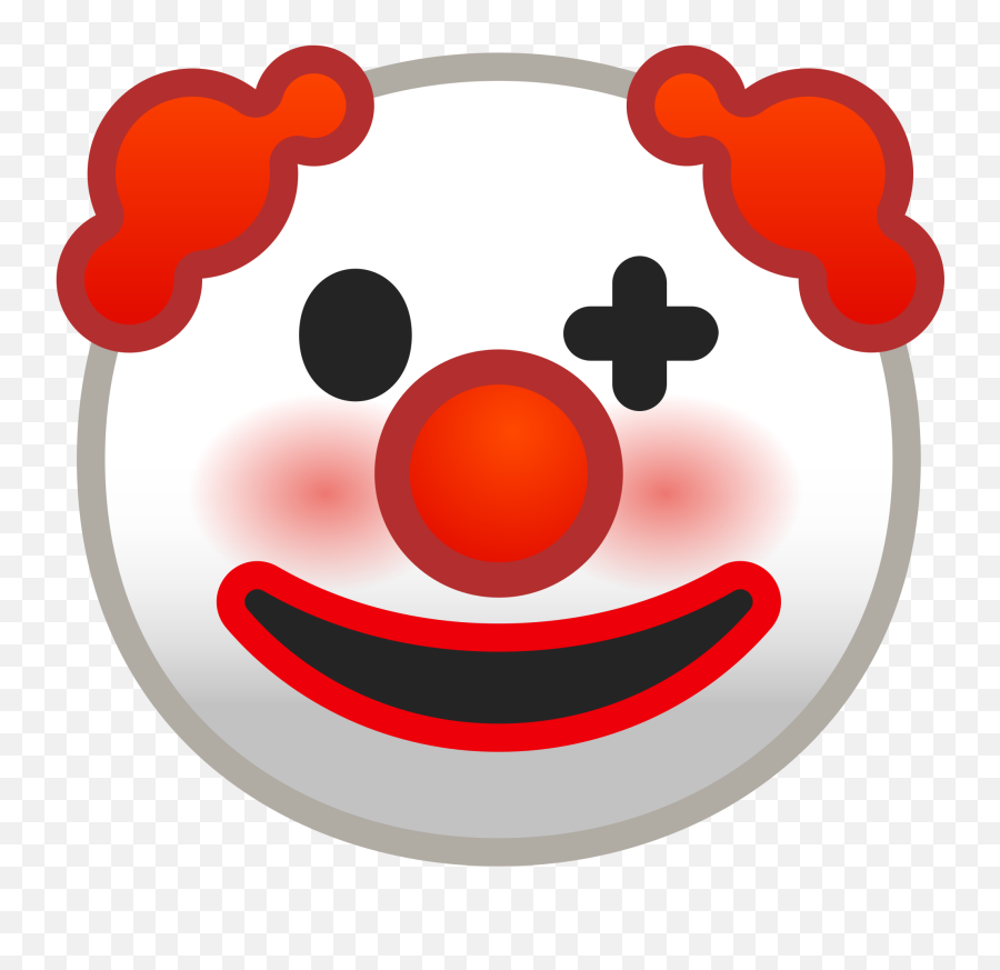 Clown Face Png Svg - Clown Face Emoji Png Transparent,Emoji Face Png