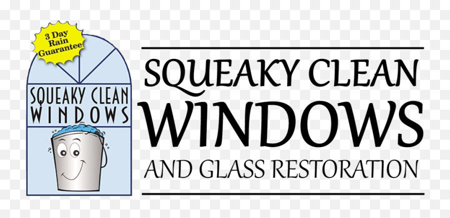 Download Squeaky Clean Windows And Glass Restoration Emoji,Squeaky Clean Logo