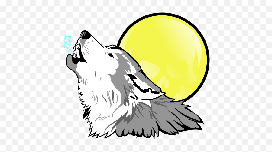 Mighty Howling Wolf - Crew Hierarchy Rockstar Games Social Emoji,Wolf Howling Png