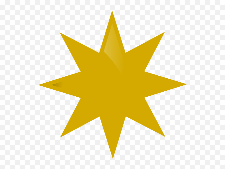 Download Hd Large Gold Star Clipart - Star Png Transparent Republic Of Anatolia Emoji,Gold Star Png