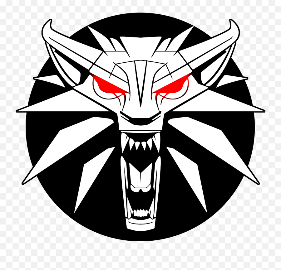 Download The Witcher Logo Png Image For - White Wolf Witcher 3 Wild Hunt Emoji,Witcher Logo