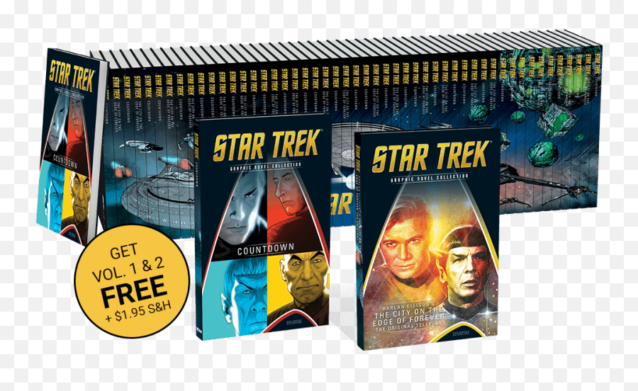 Star Trek Graphic Novel Series - Star Trek Books Collection Emoji,Cbs Star Trek Logo