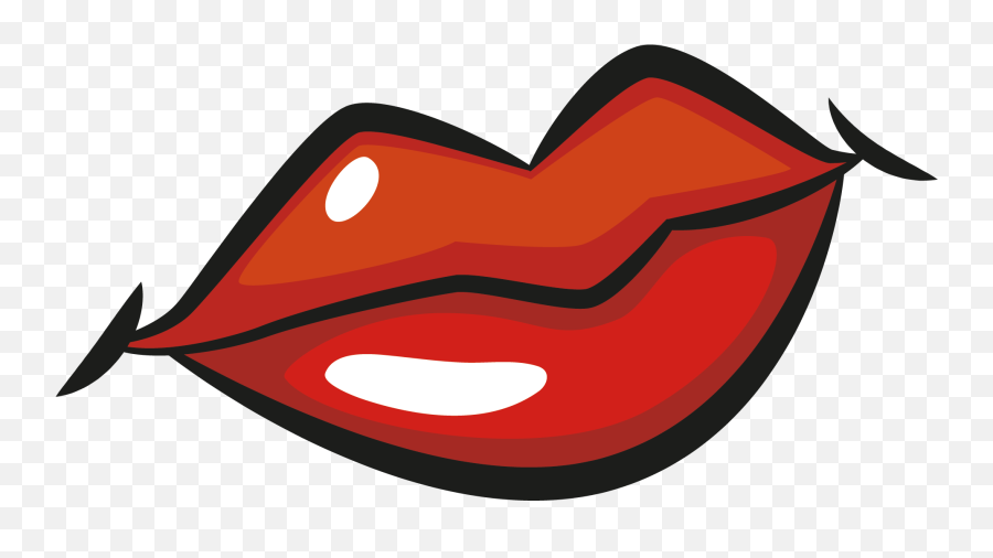 Lips Clipart Lip Drawing Lips Lip - Cartoon Lips Drawing Emoji,Lips Clipart
