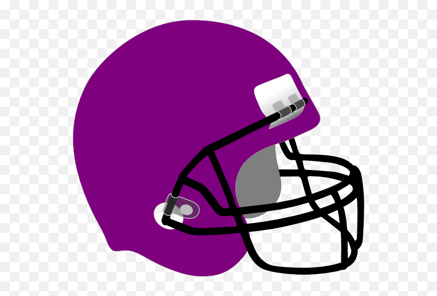 Football Helmet Clip Art At Clkercom - Vector Clip Art Football Helmet Clipart Transparent Emoji,Helmet Clipart