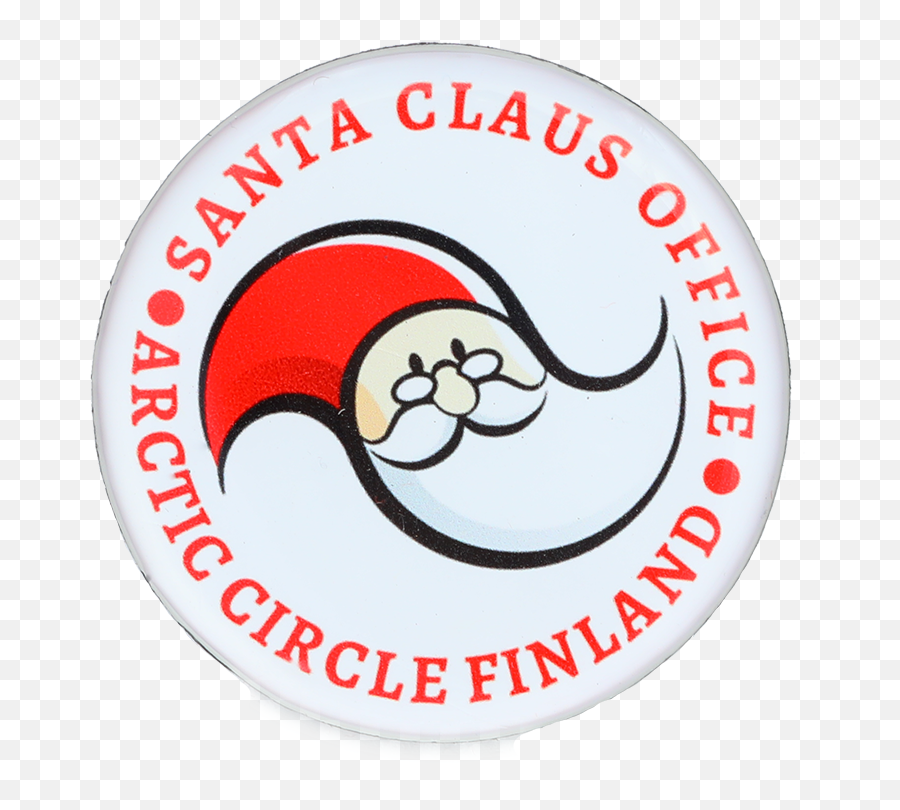 Photo Magnet Santa Claus Office Logo - Joulupukin Kammari Emoji,Office Logo