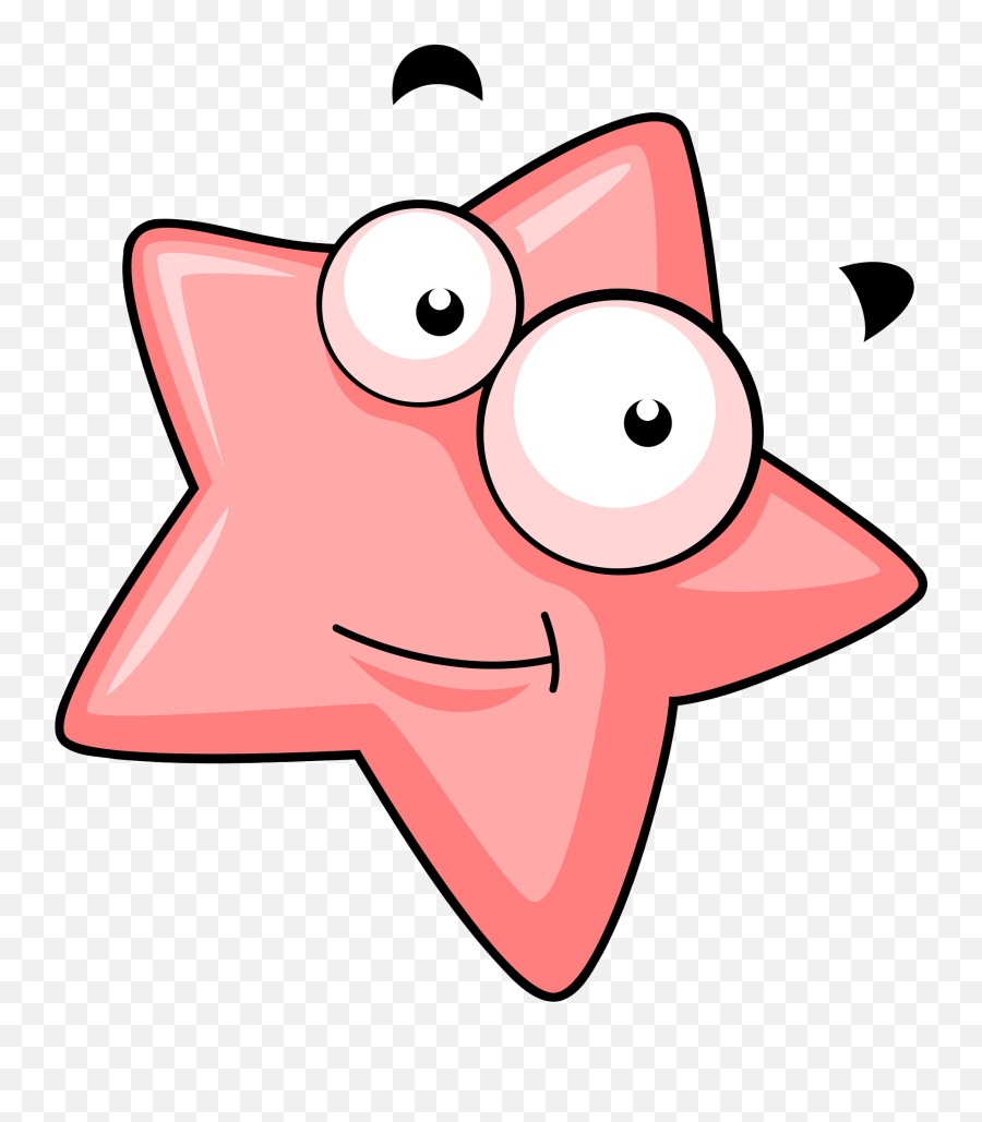 Pink Starfish Clipart Png - Happy Emoji,Pink Clipart
