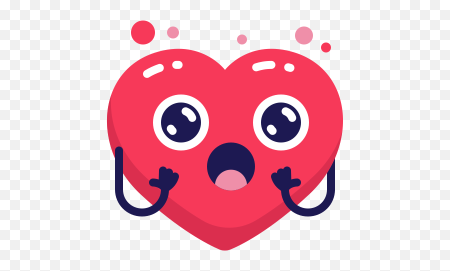 Heart Surprised Shock Love Emoji - London Underground,Shocked Emoji Png