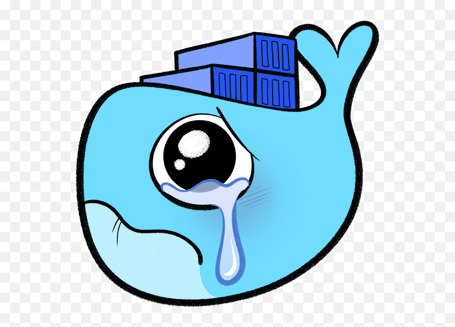 For Docker - Docker Whale With Hat Emoji,Docker Logo