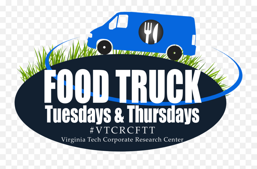 Food Trucks Vt Corporate Research Center - Language Emoji,Food Truck Logo
