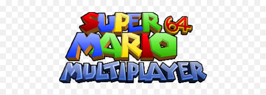 Logo For Super Mario 64 Multiplayer - Mario 64 Multiplayer Logo Emoji,Super Mario 64 Logo