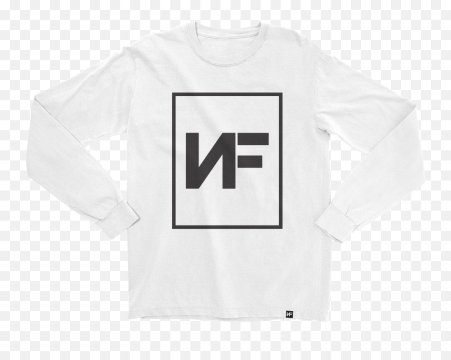 Nf Real Music Merchandise - Long Sleeve Emoji,T-shirt Png