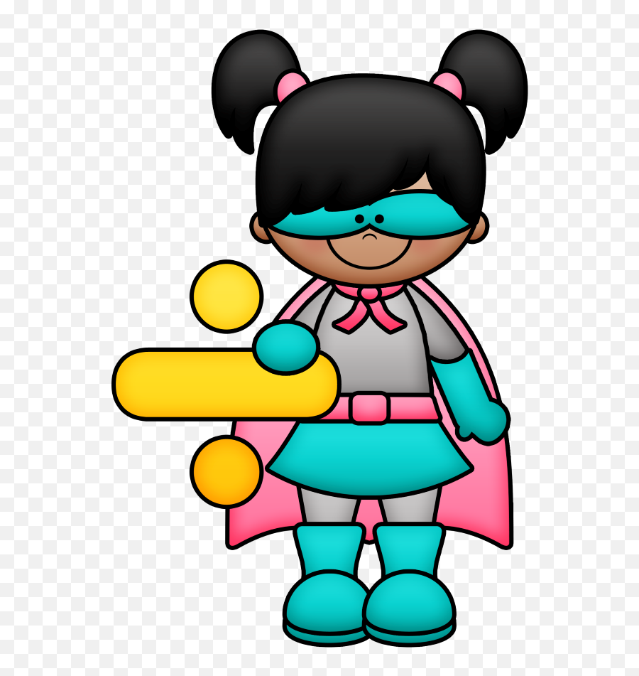 Superhero Kids Math Clipart - Superhero Clipart Math Emoji,Math Clipart