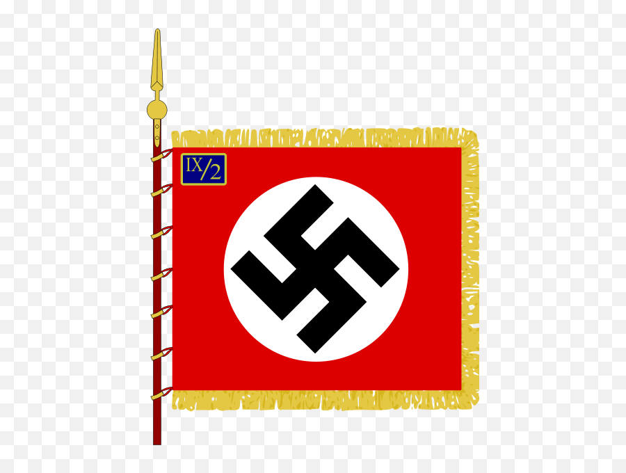 Historical Flags Of Our Ancestors - Political And Civil Nazi Flag Gold Fringe Emoji,Germany Flag Png