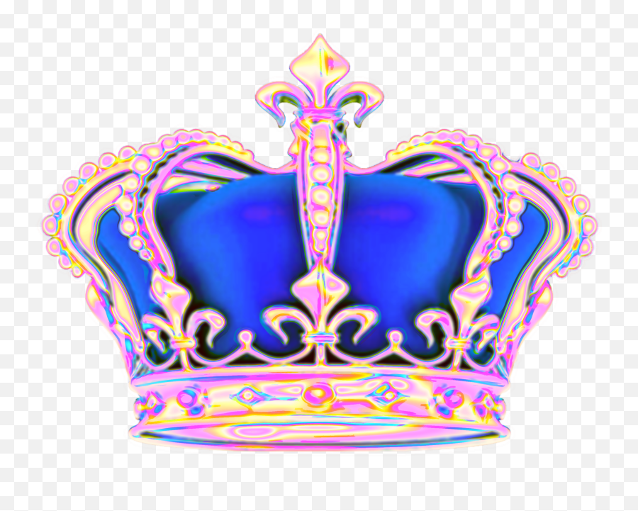 Queen Crown Princess Aesthetic Sticker - Crown Png Emoji,Queen Crown Logo